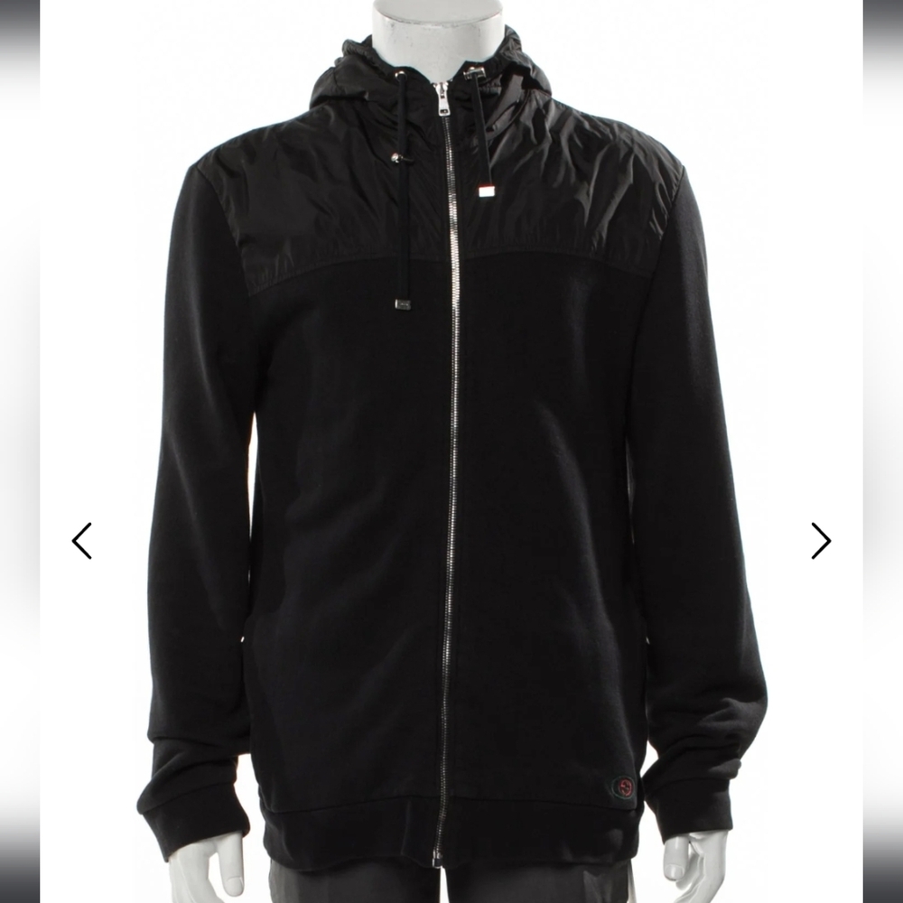 Gucci Black Zip-Up Jacket